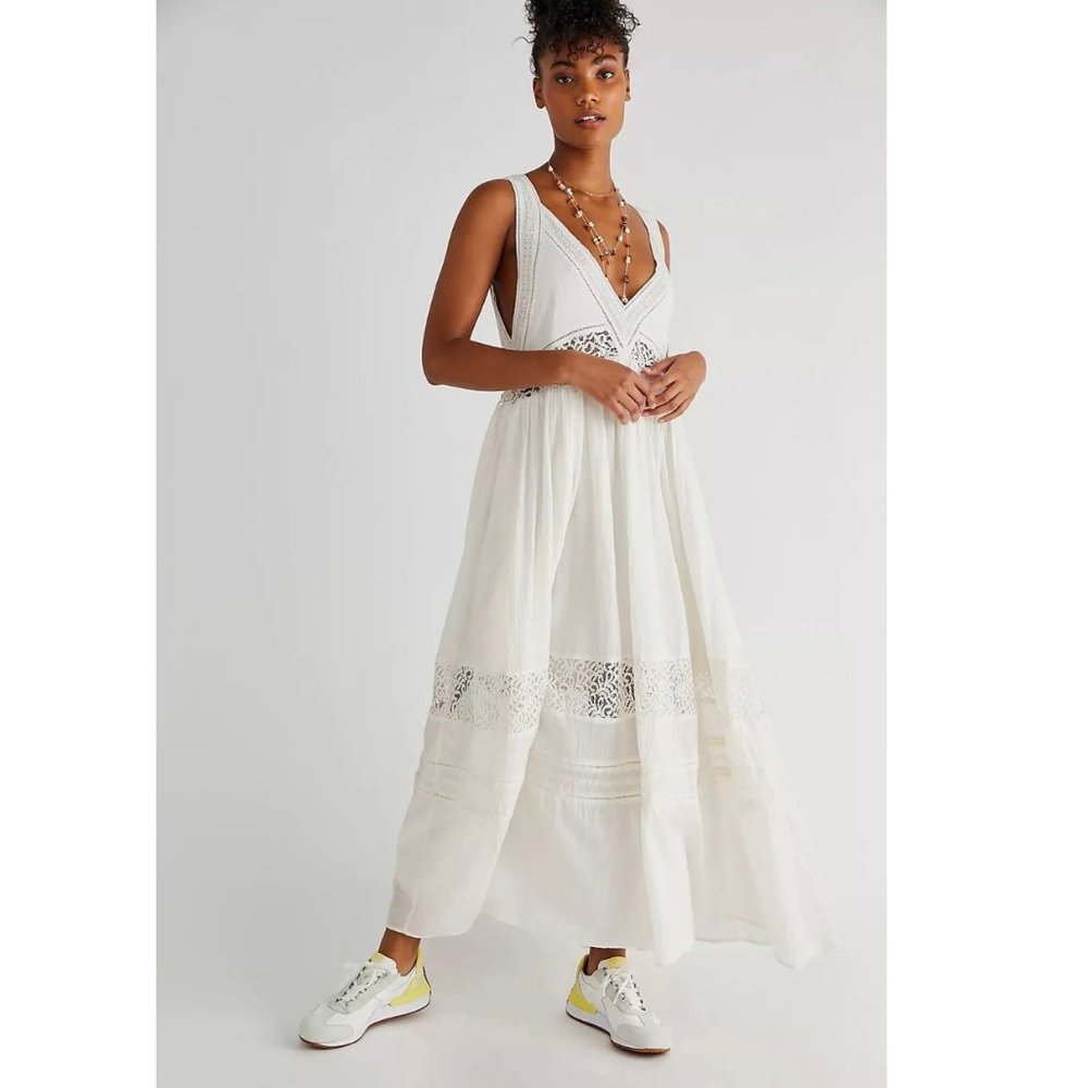 EUC Free People Carla Lace Dress
